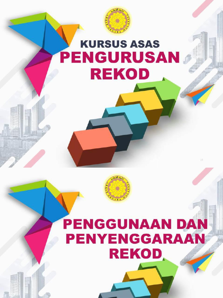 Penggunaan Dan Penyenggaraan Rekod 2022 | PDF