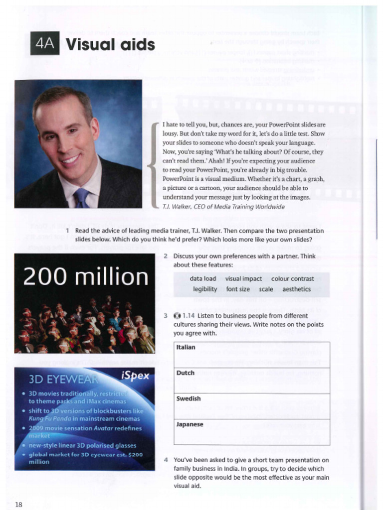 Visual Aids, Facts and Figures | PDF