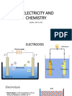 ELECTROCHEMISTRY Worksheet