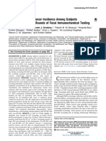 Interval Colorectal Cancer Incidence Among Subject