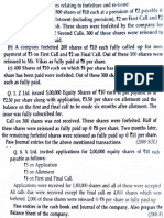 Issue of Shares Questions