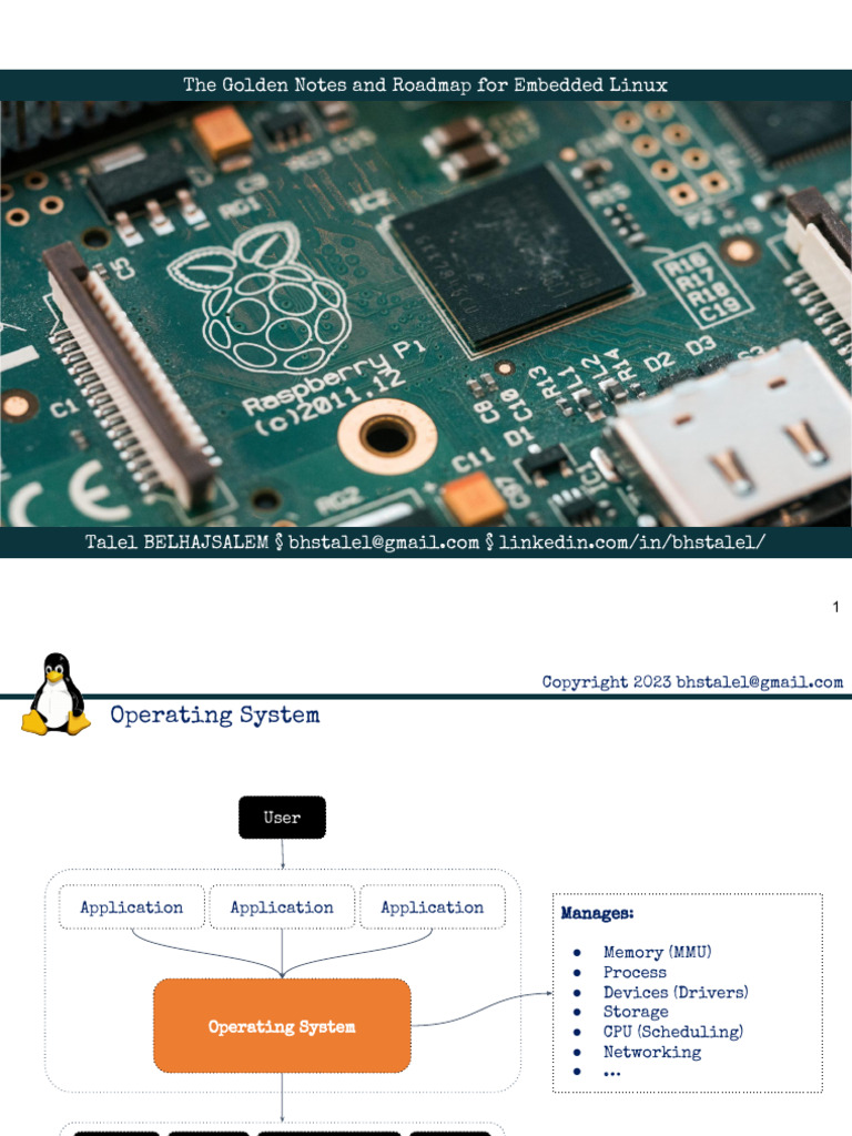 Golden Notes and Roadmap For Embedded Linux 1702891166 | PDF