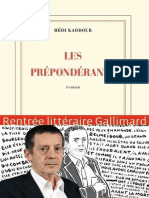 KADDOUR Les Préponderants