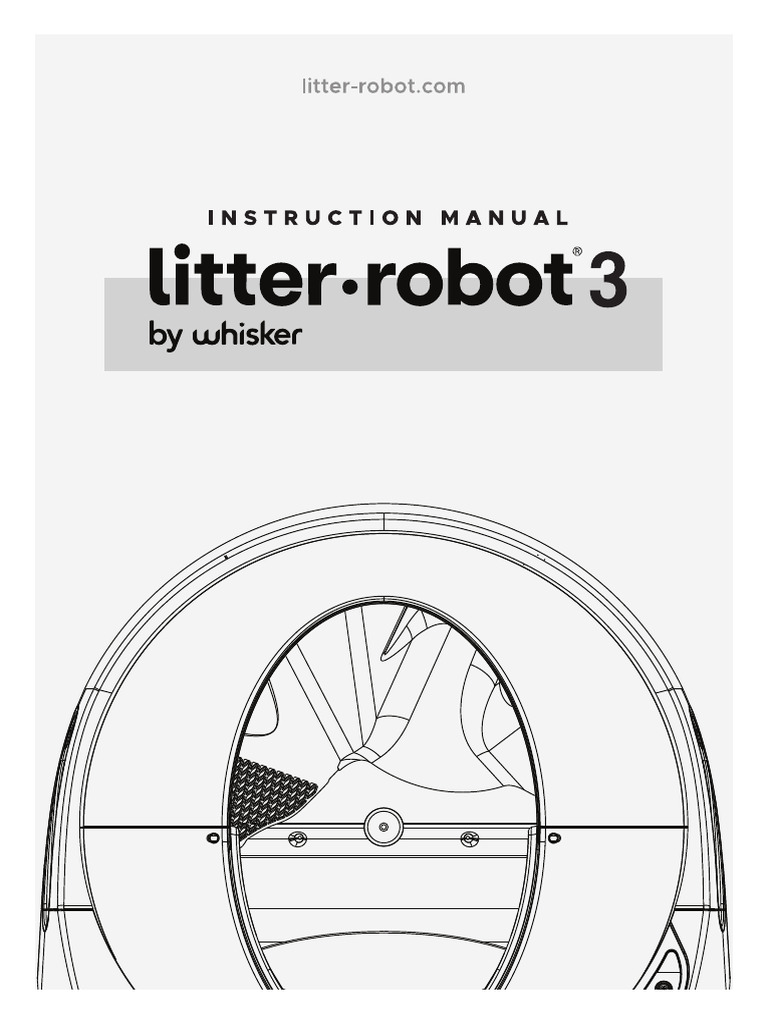 Litter Robot 3 PDF Cats
