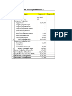 Rumus Excel PPH 21