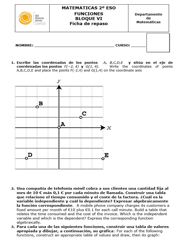 ejercicios-de-funciones-2-eso-pdf-matem-ticas-matem-tica-elemental