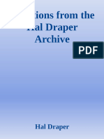 Selections From the Hal Draper Archive (Hal Draper [Draper, Hal]) (Z-Library)