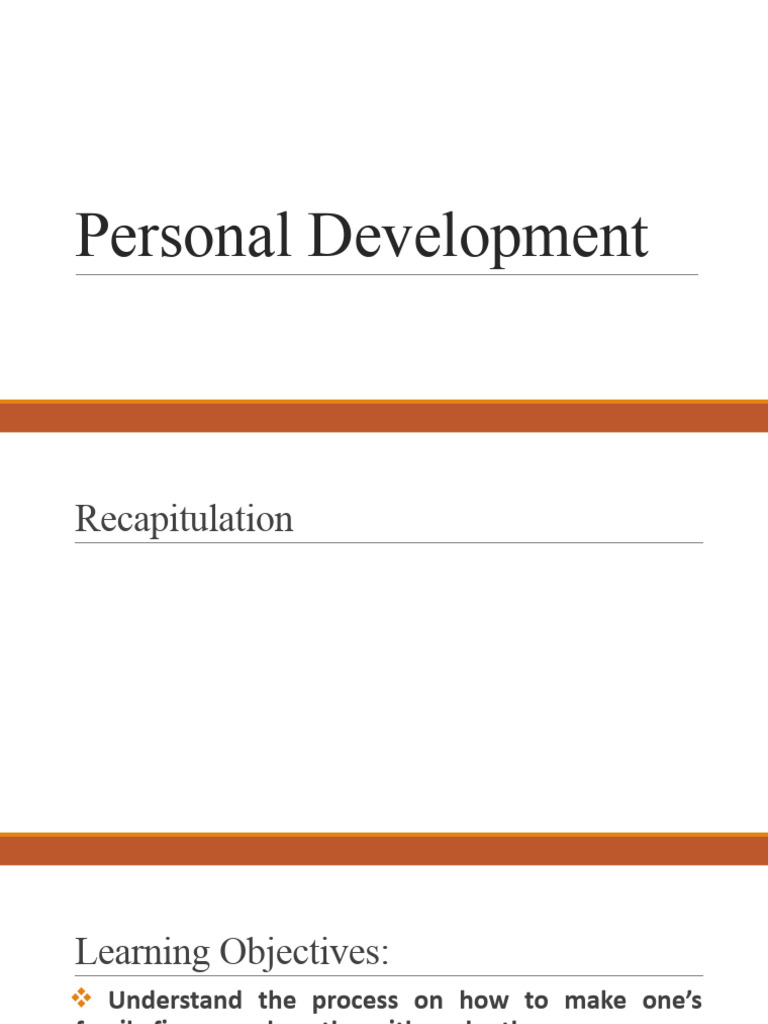 Personal development quarter 2 week 5 pdf family sibling