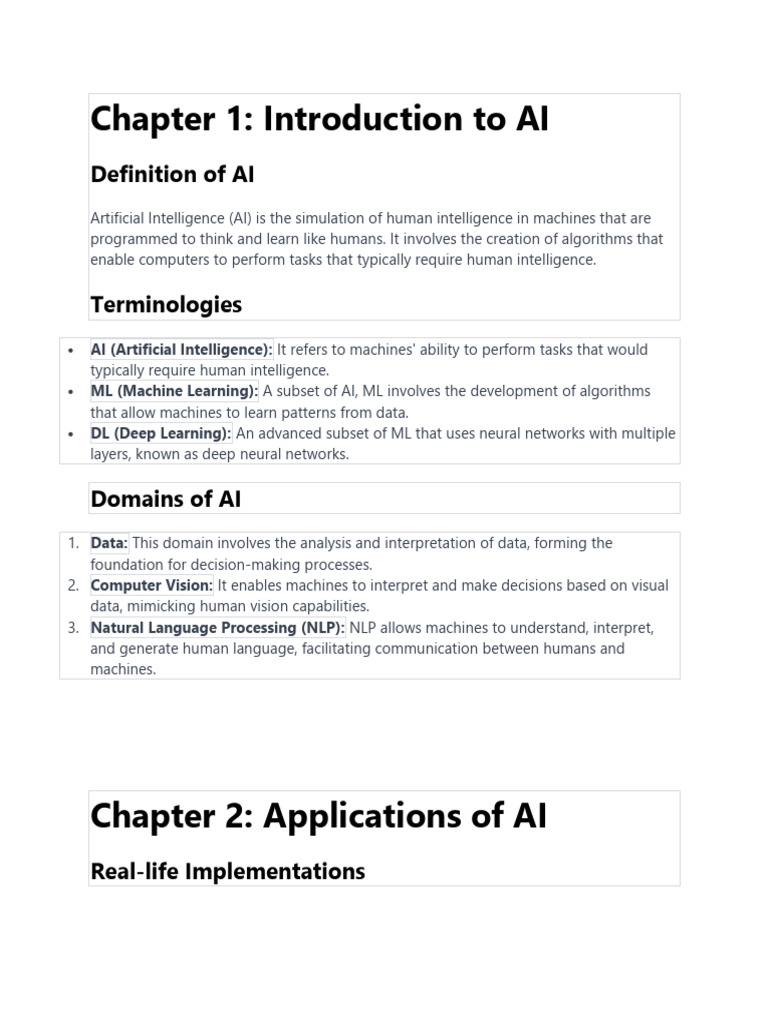Ai Notes | PDF