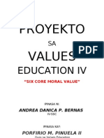 Core Moral Value I