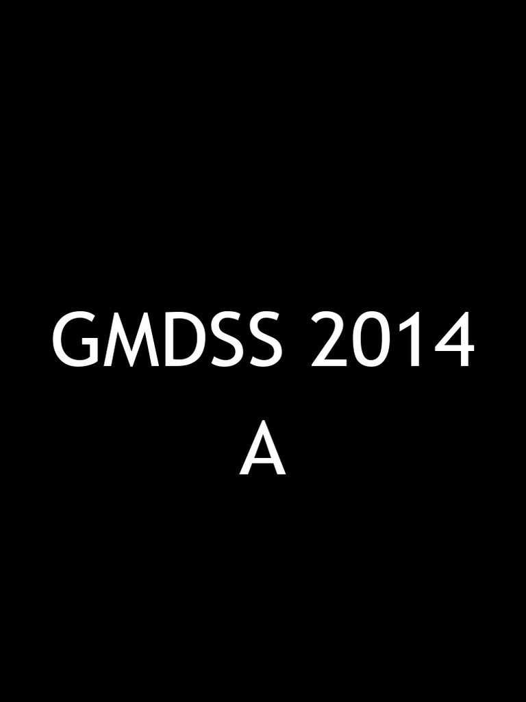 Gmdss 2014 A Pdf