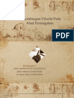 Kel. 4 Perkembangan Filsafat Abad Pertengahan