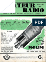 Vu2cw Vintage Mention in Amateur-radio-Au-1947