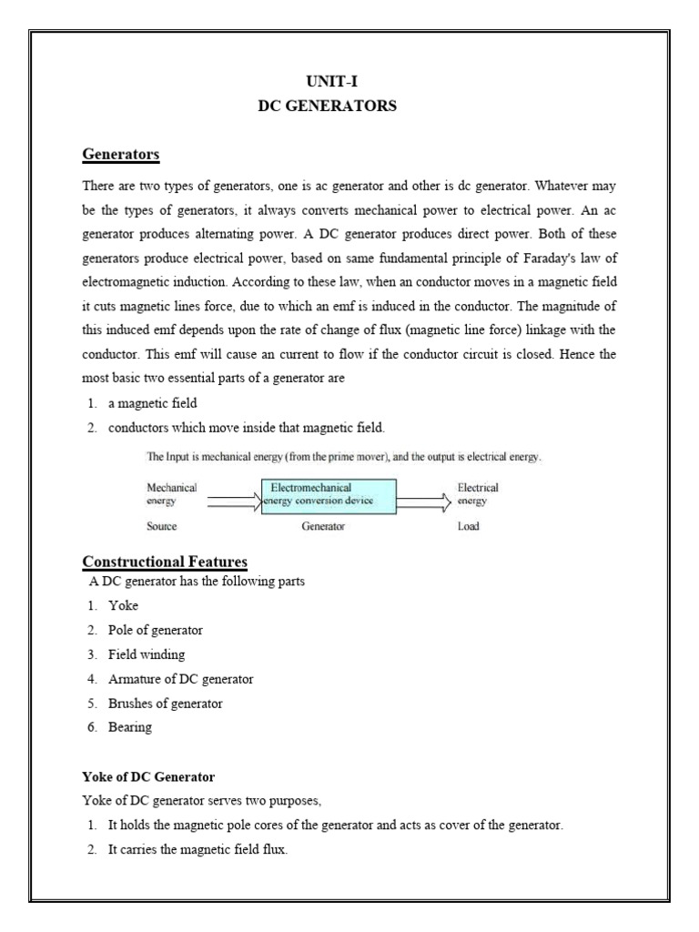 ET-unit-I Notes | PDF