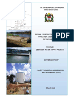 Tanzania Water Supply Design Manual 2020