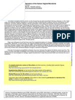 Temporal Dynamics of The Human Vaginal M