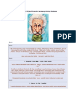 Nasehat Bijak Einstein Tentang Hidup Sukses