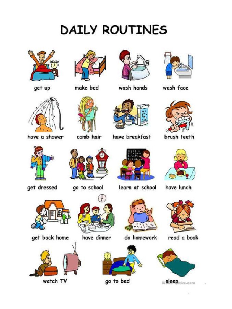 Daily Routines | PDF