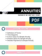 Annuities