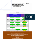 Routine 2nd and 3rd Semester 21 June 2021 Onwards