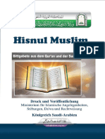 Hisnul Muslim - Bittgebete Aus Dem Qur'an Und Der Sunnah