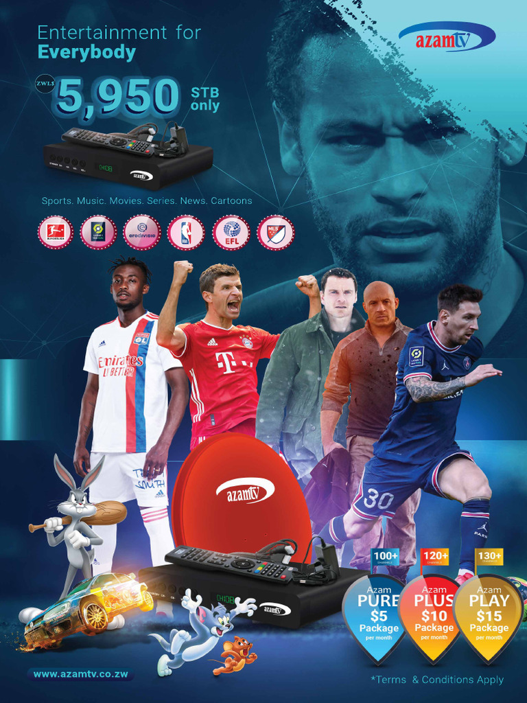 Azam TV Packages and Channel Listings | PDF