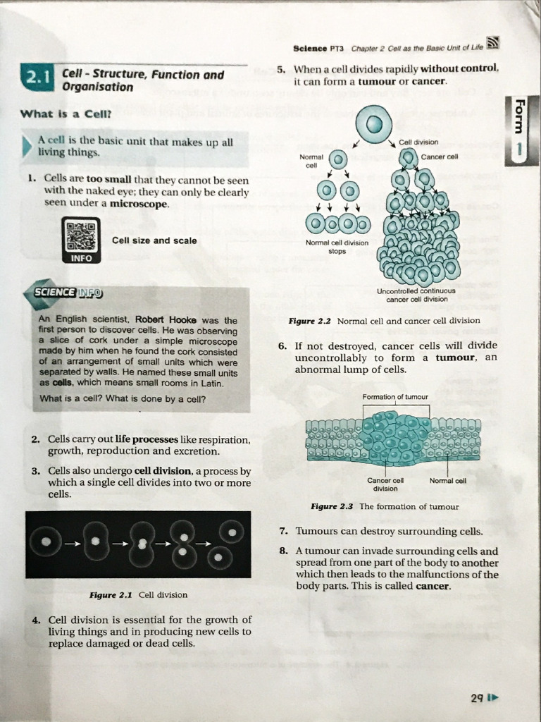 Chapter 2 CELL AS THE BASIC UNIT OF LIFE | PDF