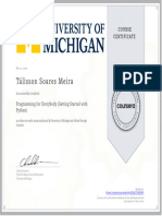PythonForEverybody Certificado