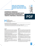 Contributions of Functional Magnetic Resonance Imaging in Market Research: Obstacles and Perspectives