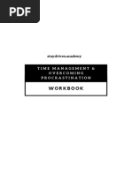 Time Management Workbook