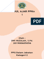 Modul Ajar PPKN: Oleh: Dwi Nuzulah, S.Pd. 201900605056