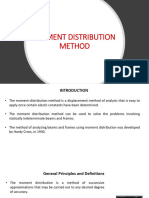 Moment Distribution Method