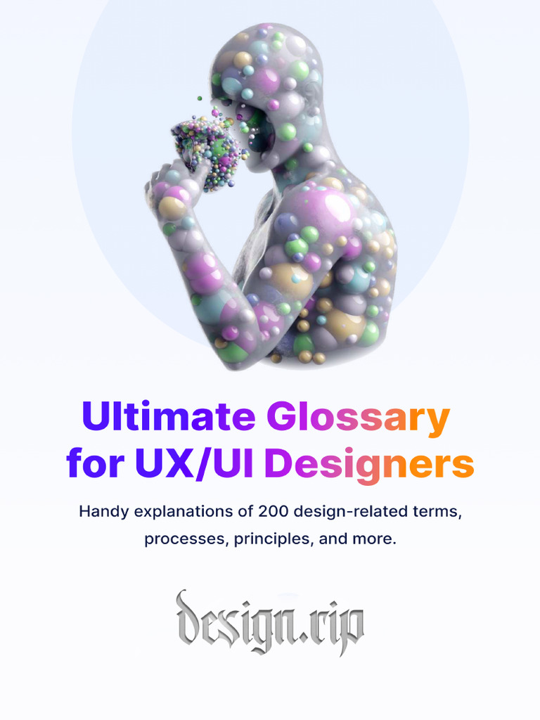 Ultimate Glossary For UX - UI Designers | PDF