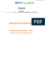Oracle: Questions and Answers (PDF) For More Information - Visit