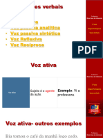 Reforço Das Habilidades Sobre Vozes Verbais-7ºs Anos