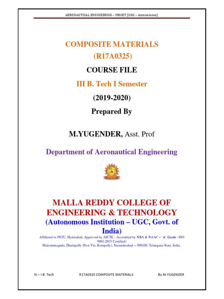 Composite Materials | PDF | Technology & Engineering