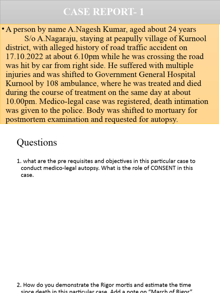 Autopsy Questions | PDF