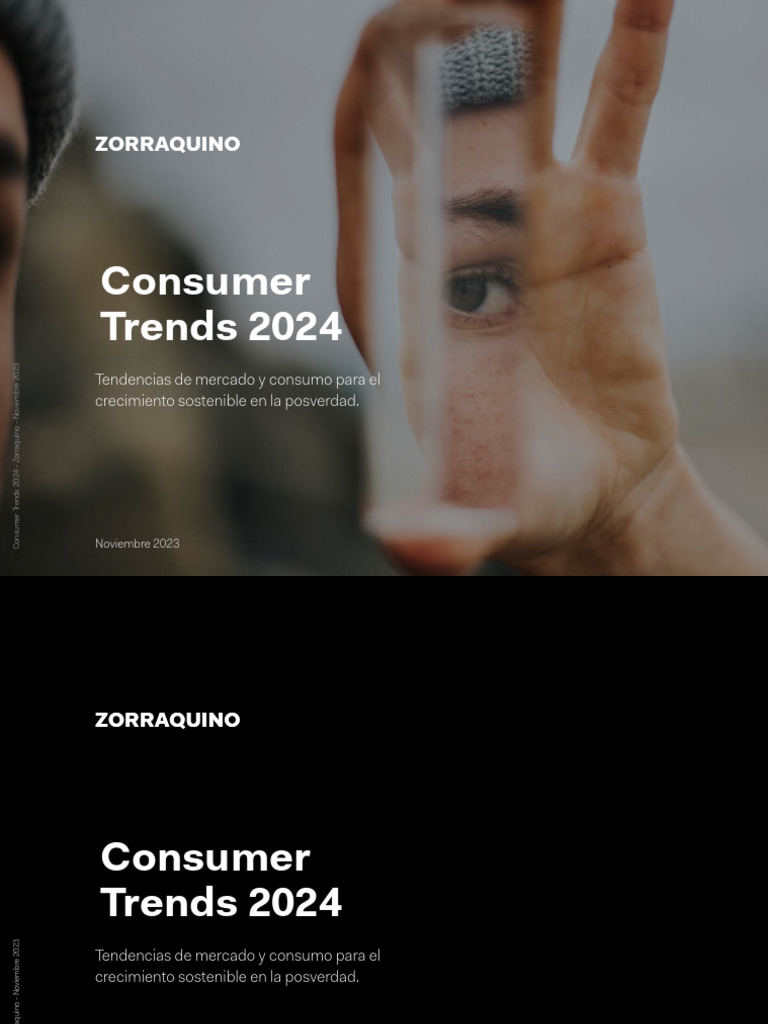 Informe Consumer Trends 2024 ZORRAQUINO | PDF