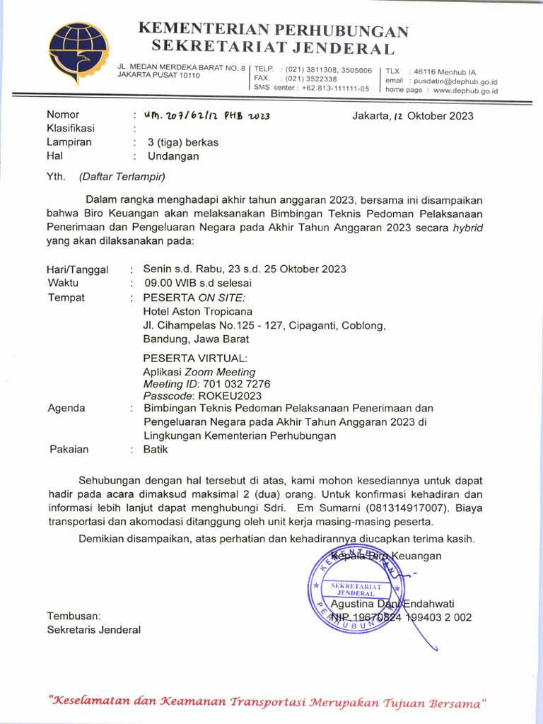 Undangan Langkah-Langkah Akhir Tahun | PDF