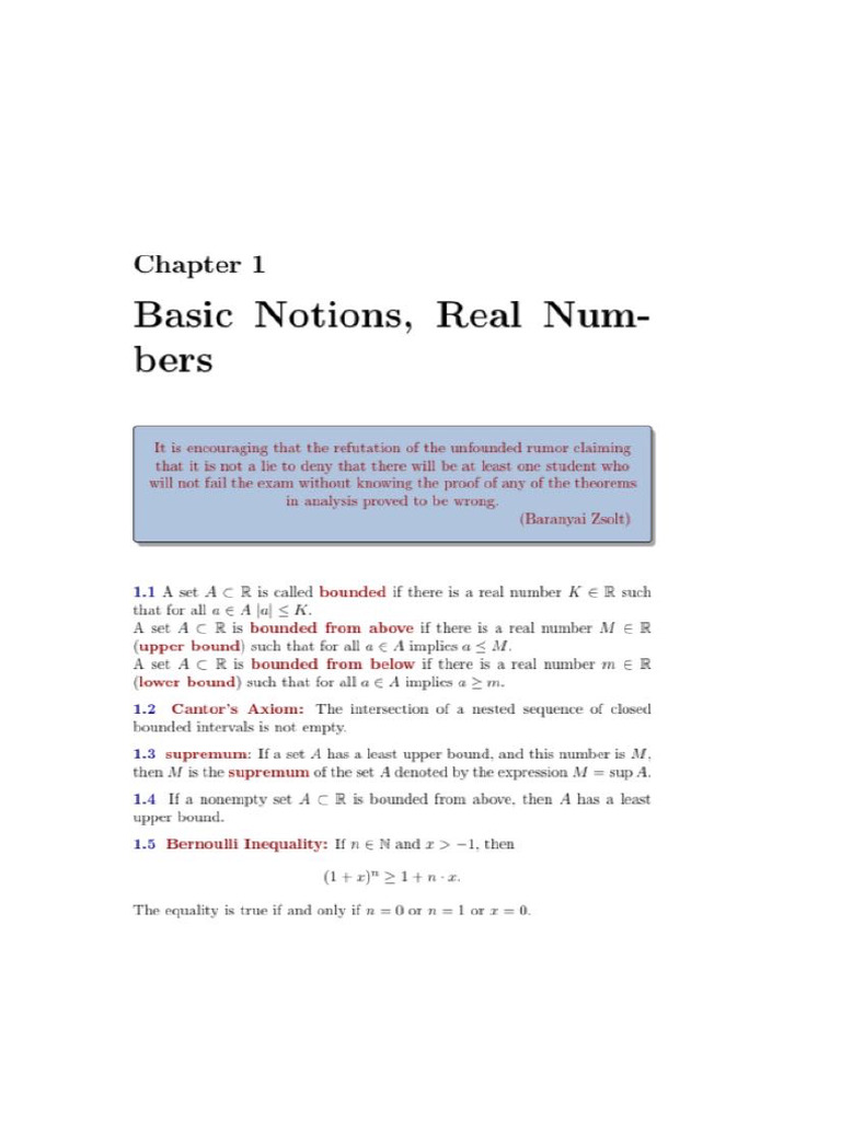 Analysis Chapter 1 Pdf