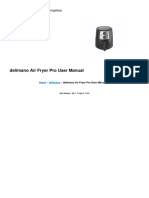 Delimano Air Fryer Pro Manual