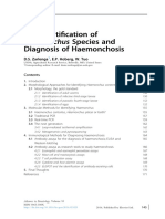 The Identification of Haemonchus Species and Diagnosis of Haemonchosis