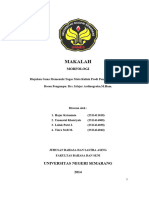 Makalah Morfologi