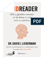David J. Lieberman, PHD - Mindreader (Romana)