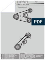 Peugeot 107 1.0 2005-2014 - Diagrama Da Correia Micro-V - Poli-V Do Motor