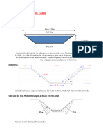 Diseo Estructural de Canal