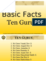 BASIC FACTS TEN GURUS