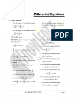 23 - DIFFERENTIAL EQUATIONS - Final