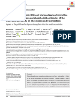 2020 - Guidance From The Scientific and Standardization Committee AL