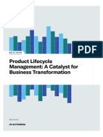 Product Lifecycle Management: A Catalyst For Business Transformation